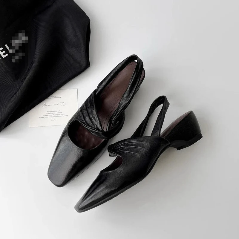 Damen Elegante spitze Pumps mit feinem Riemendesign Nord Taschen