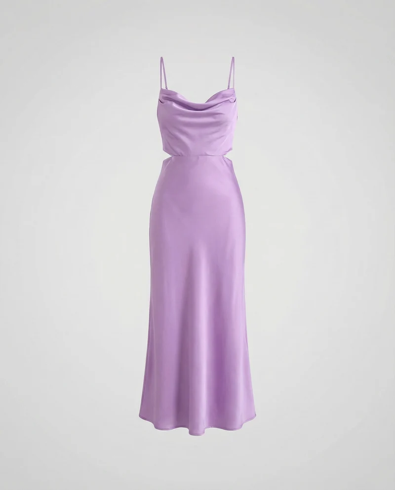 Damen elegantes Satin-Spaghettiträger-Top