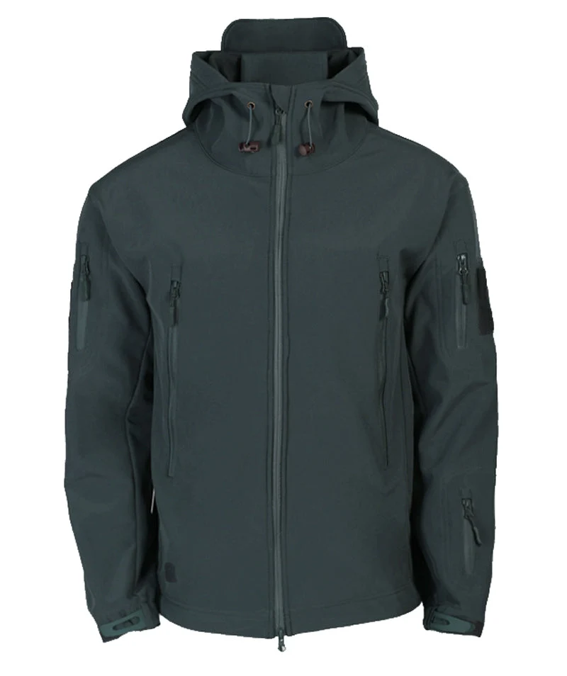 Herren Softshelljacke mit Kapuze