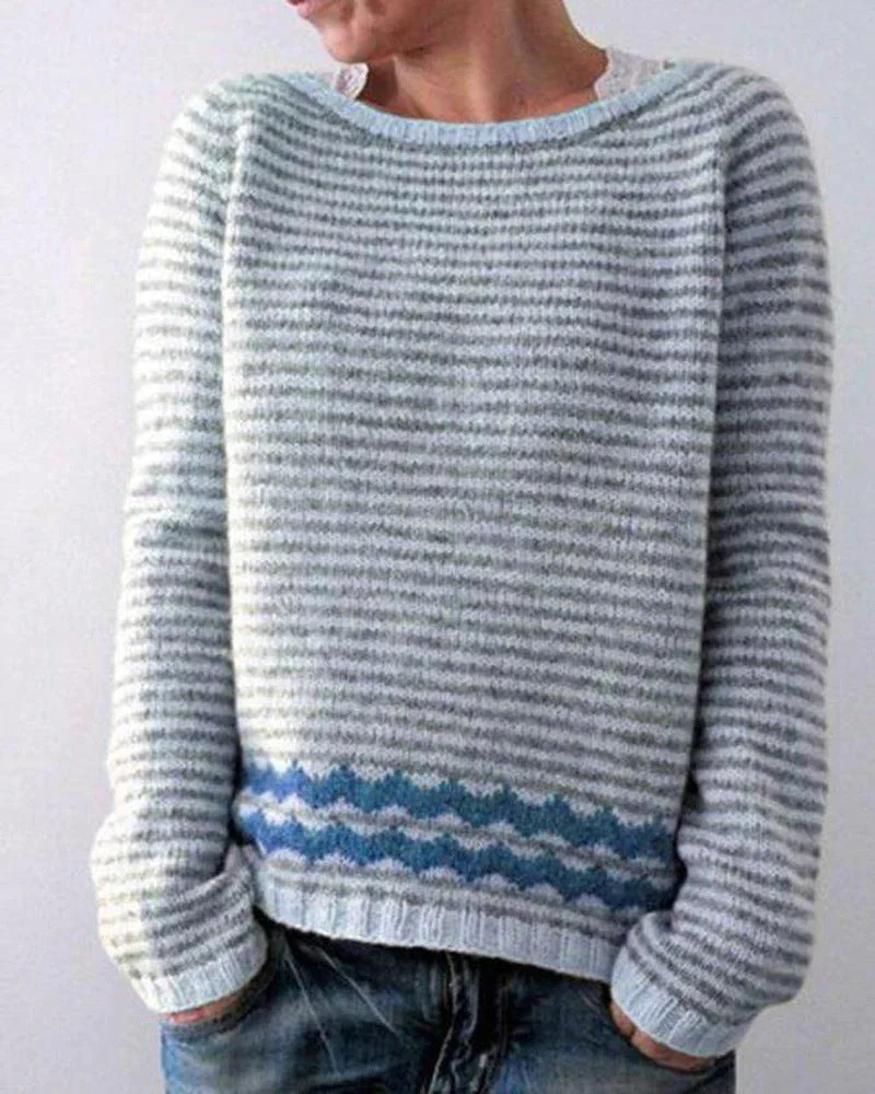 Retro-inspirierter Damenpullover