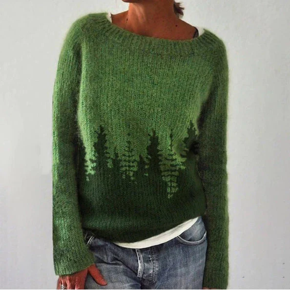 Retro-inspirierter Damenpullover