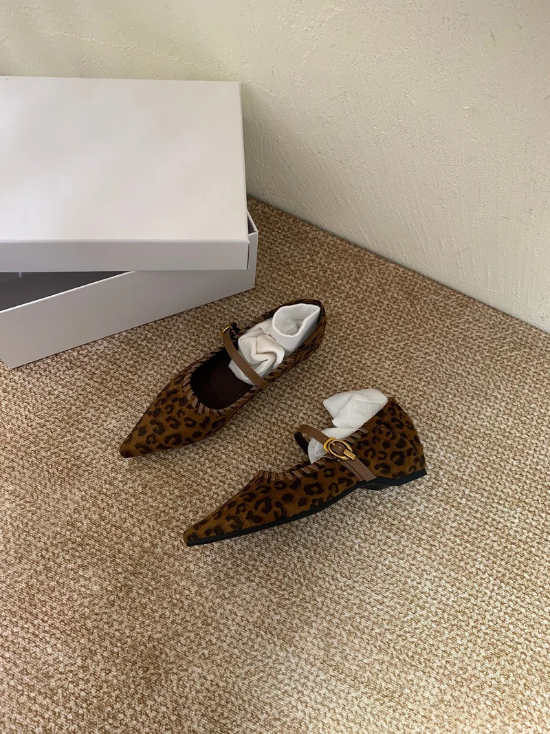 Damen elegante Schnürpumps mit modischem Riemen und spitzem Fußteil