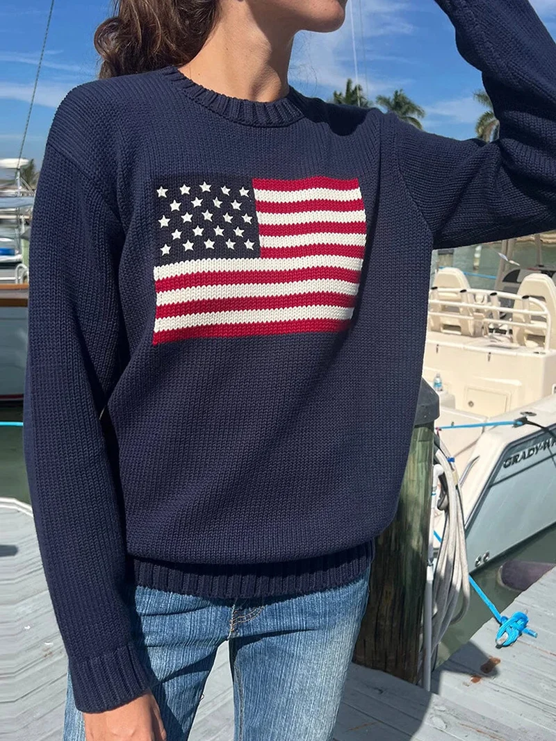 Nord Taschen | Pullover Damen mit Flag