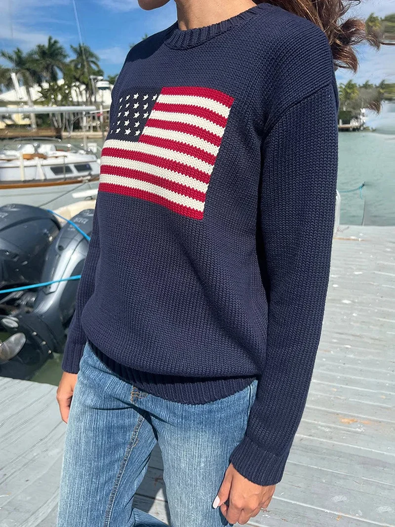 Nord Taschen | Pullover Damen mit Flag