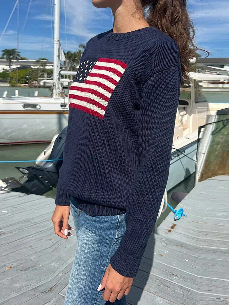 Nord Taschen | Pullover Damen mit Flag