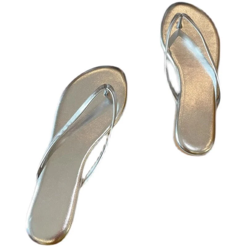 Damen Zehentrenner-Sandalen aus flexiblem, rutschfestem Material Nord Taschen