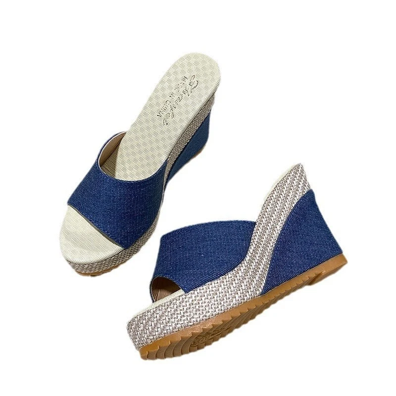 Damen Keilabsätze Sandalen