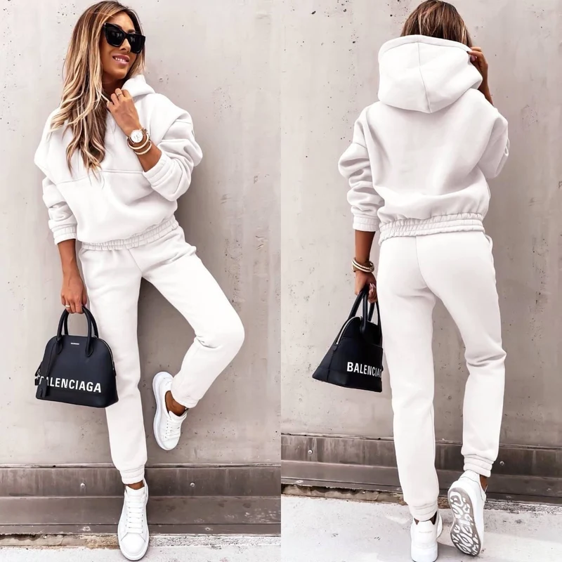 Klassisches Lounge Tracksuit Satz Stilvoll und Bequem