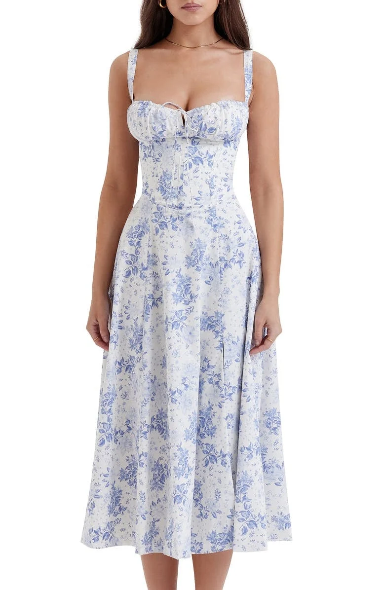 Bustierkleid mit Taillenformung