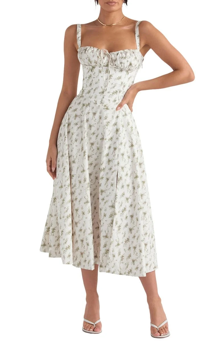 Bustierkleid mit Taillenformung