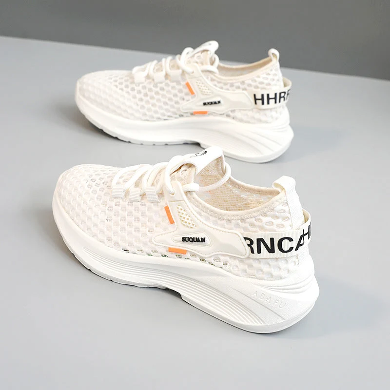 Damen atmungsaktive Sneaker mit rutschfester Sohle und innovativer Dämpfungstechnologie