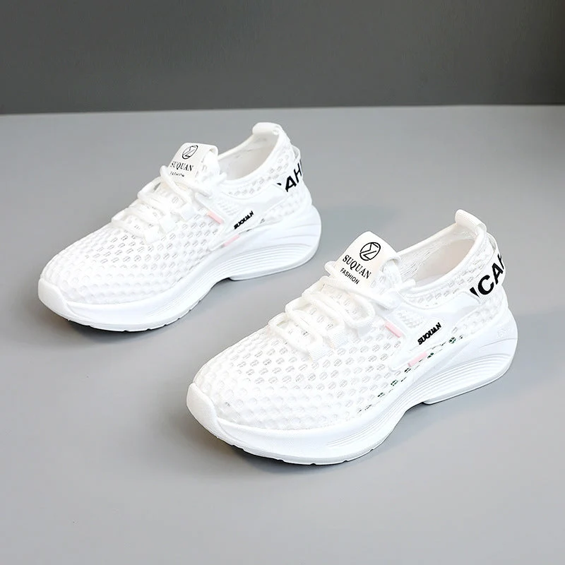 Damen atmungsaktive Sneaker mit rutschfester Sohle und innovativer Dämpfungstechnologie