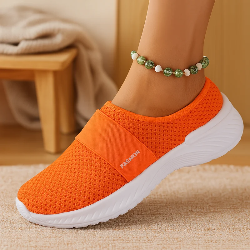 Slipper zum Hineinschlüpfen – Atmungsaktives Mesh-Obermaterial, weich gepolsterte Innensohle und strapazierfähige Gummisohle Nord Taschen