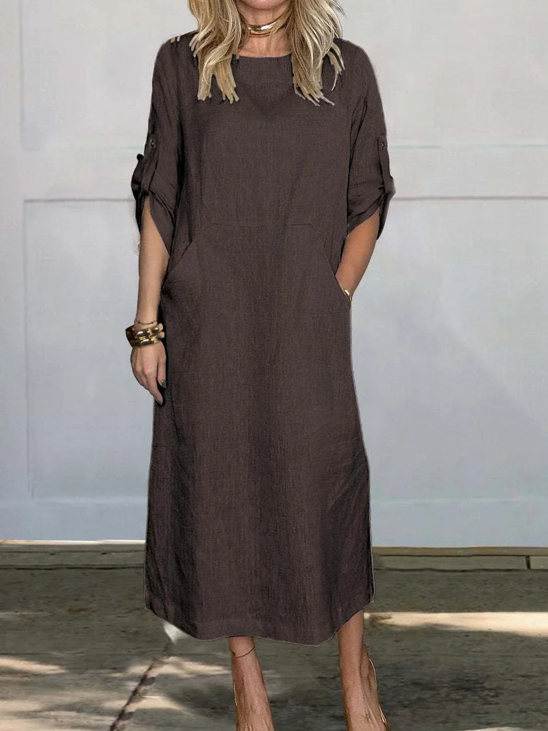 Damen Leichte Sommerkleid