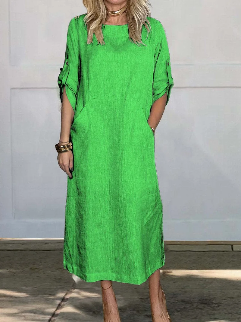 Damen Leichte Sommerkleid