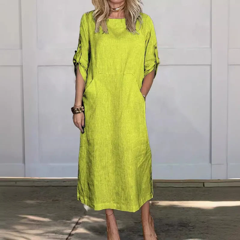 Damen Leichte Sommerkleid