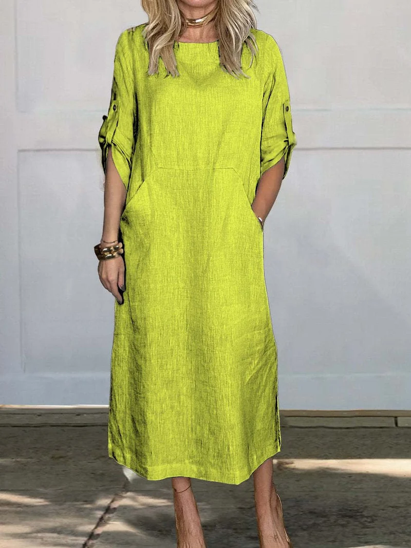 Damen Leichte Sommerkleid