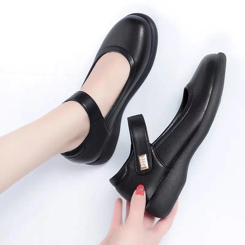 Damen Mary Jane Schuhe mit rutschfester Sohle und elegantem Riemen