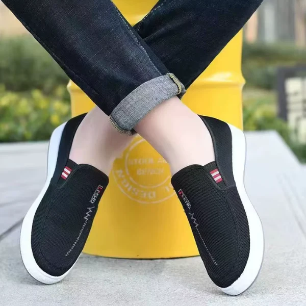Urban Canvas Schuhe mit gestreiftem Innenfutter Nord Taschen Nord Taschen