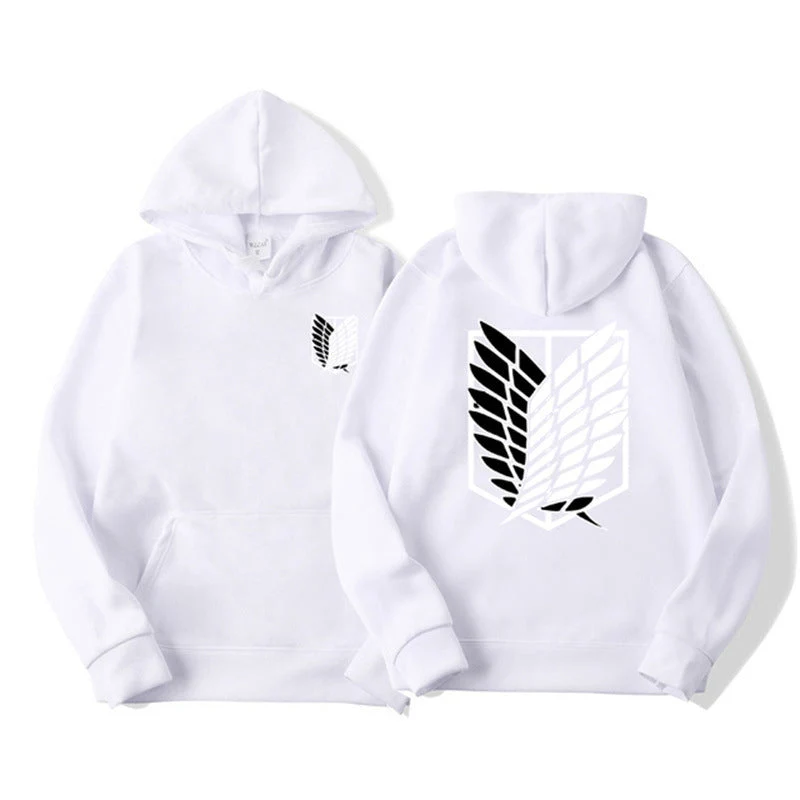 Damen Kapuzenpullover mit klassischem Anime-Motiv