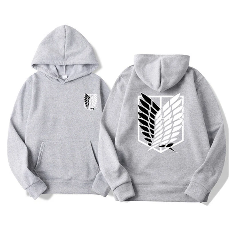 Damen Kapuzenpullover mit klassischem Anime-Motiv