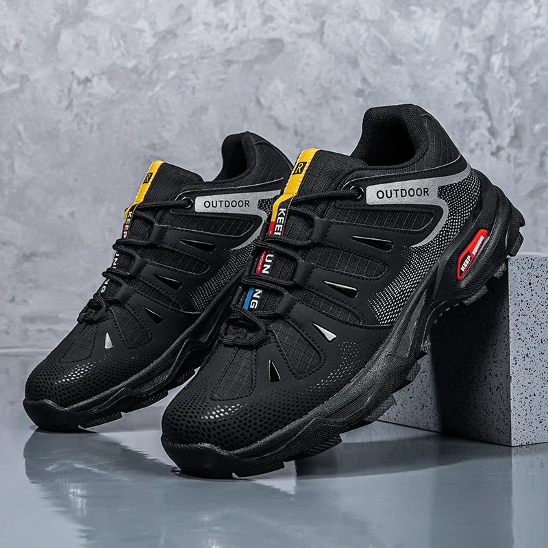 Herren nan leichter Trail- und Outdoor-Laufschuh mit griffiger Stollensohle und gedämpfter EVA-Mittelsohle
