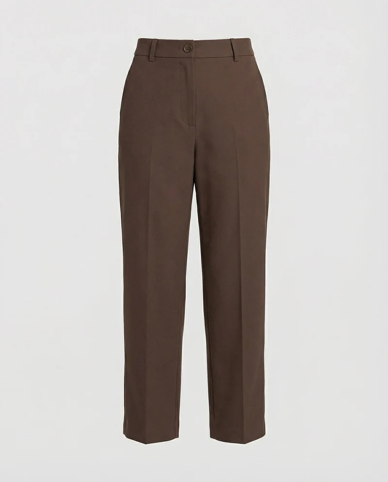 Damen Stoffhose mit hohem Bund