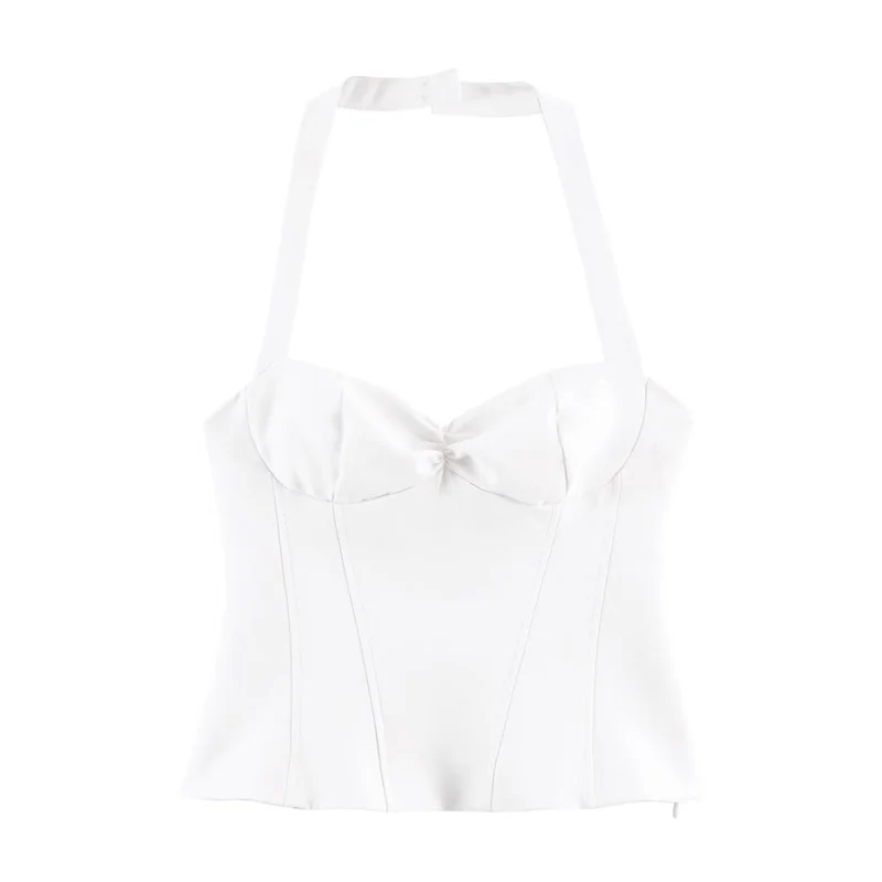 Damen Corsage-Top mit verstellbaren Trägern und verspieltem Punkten-Design Nord Taschen