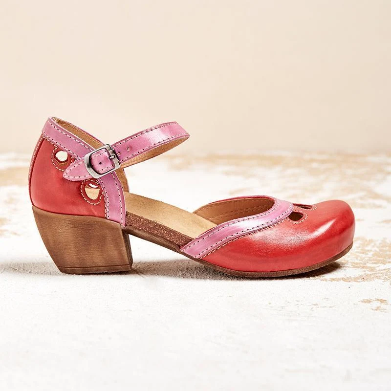 Sandalen mit Niedrigen Absätzen