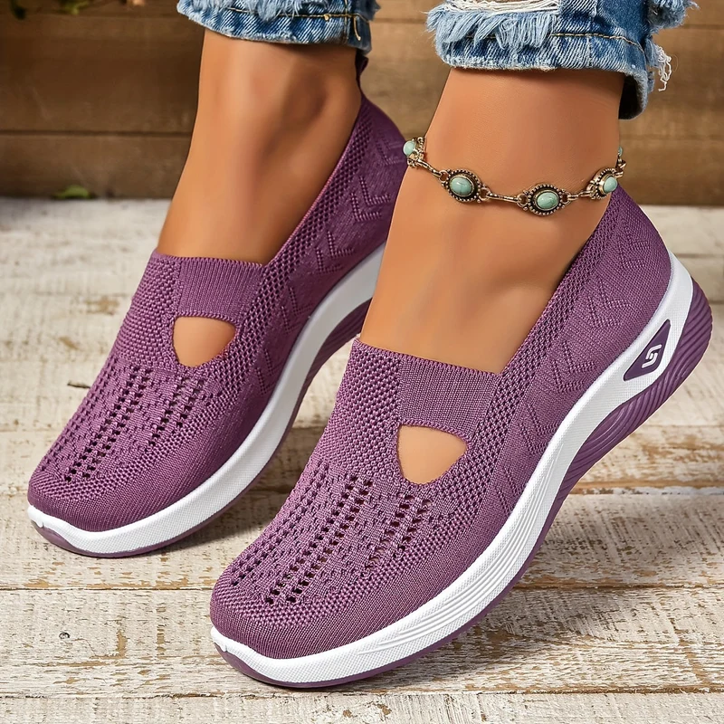 Atmungsaktive Orthopädische Slip-On Sneakers für Damen