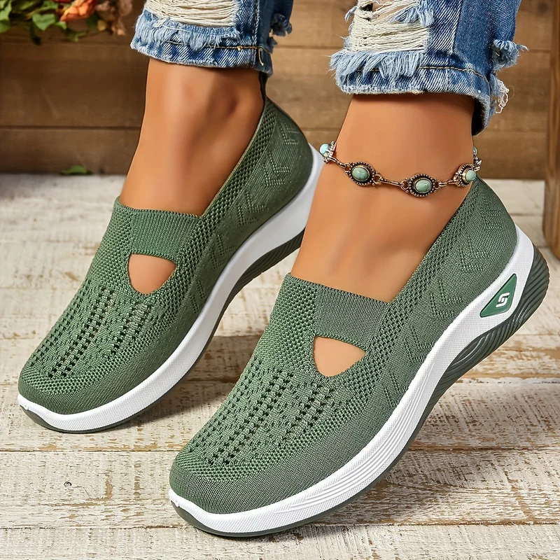Atmungsaktive Orthopädische Slip-On Sneakers für Damen