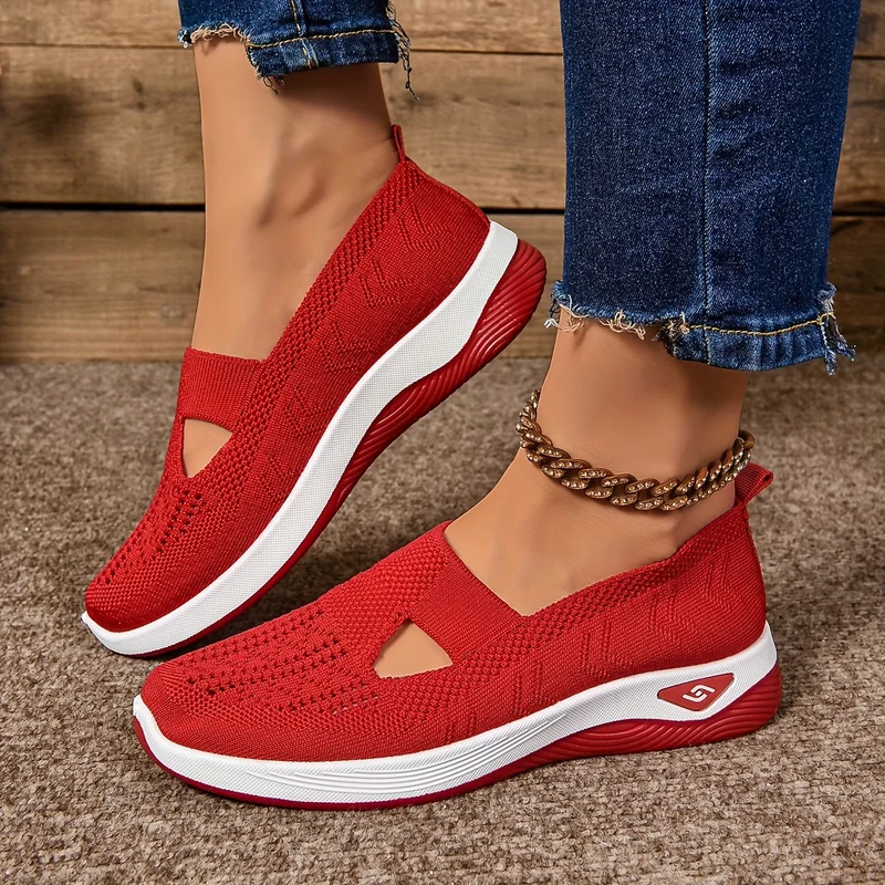Atmungsaktive Orthopädische Slip-On Sneakers für Damen