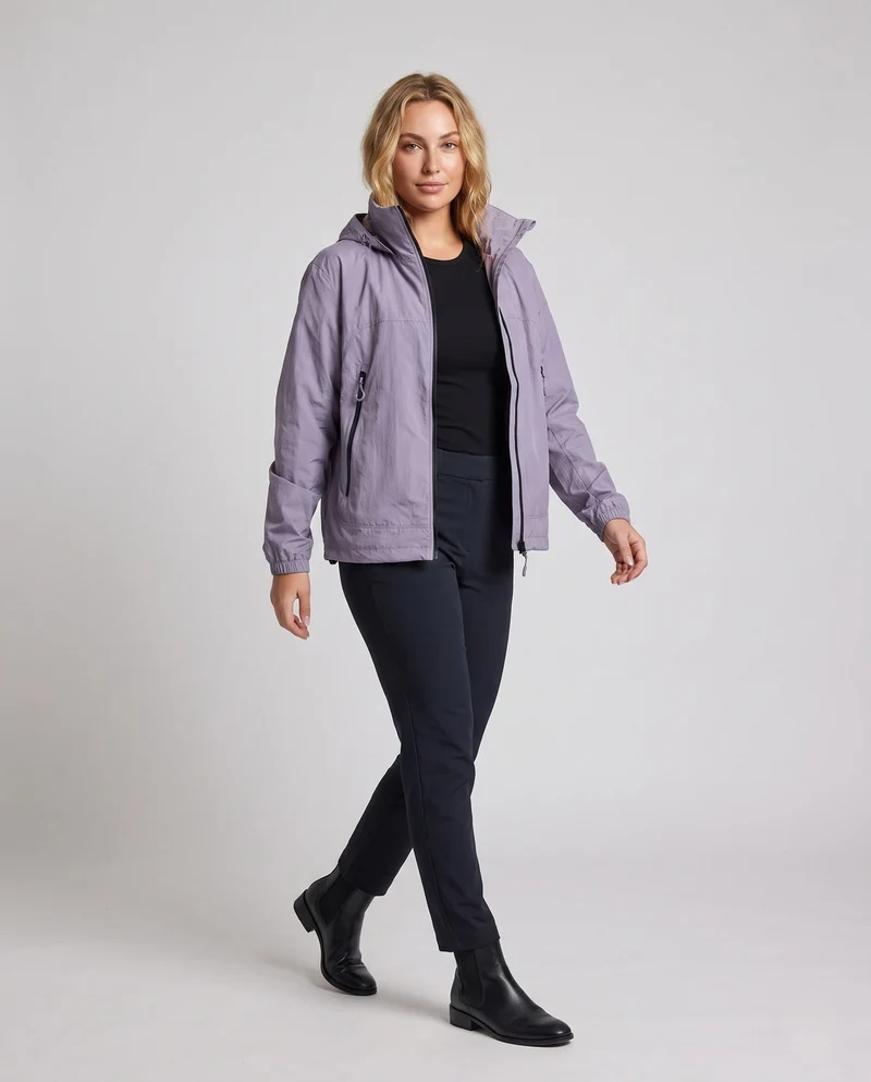 Damen oversized Funktionsjacke mit UV-Schutz