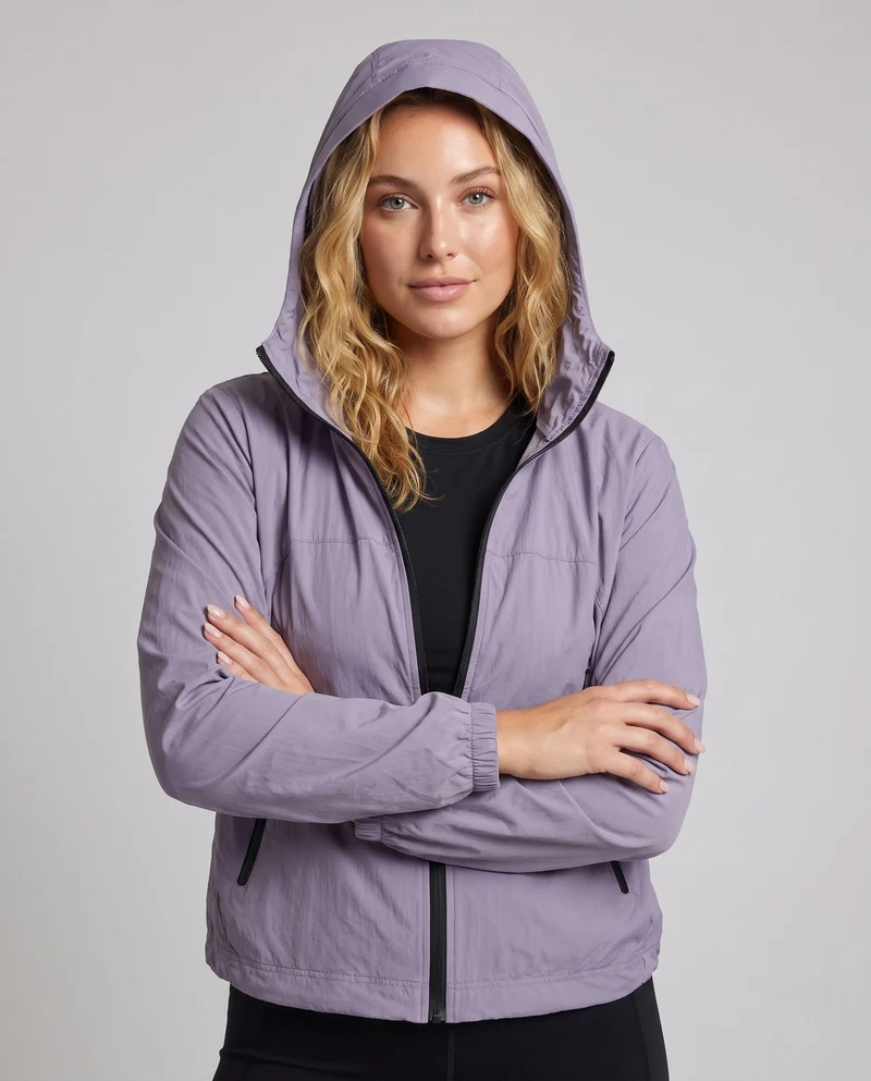 Damen oversized Funktionsjacke mit UV-Schutz