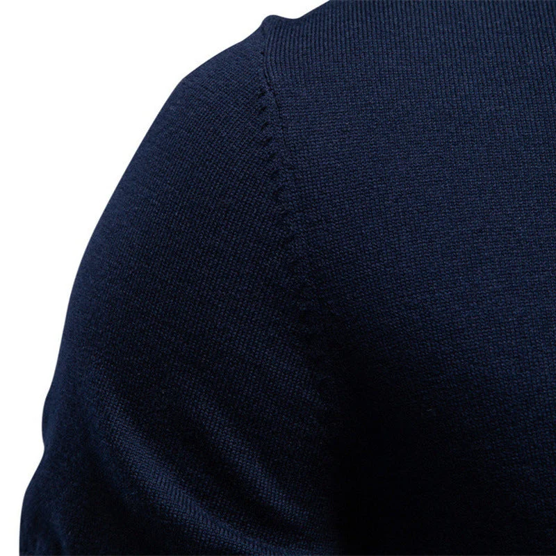 Herren nan feines Baumwollstrickshirt mit Rundhalsausschnitt kurzärmelig und kontrastierenden Ärmelstreifen Nord Taschen