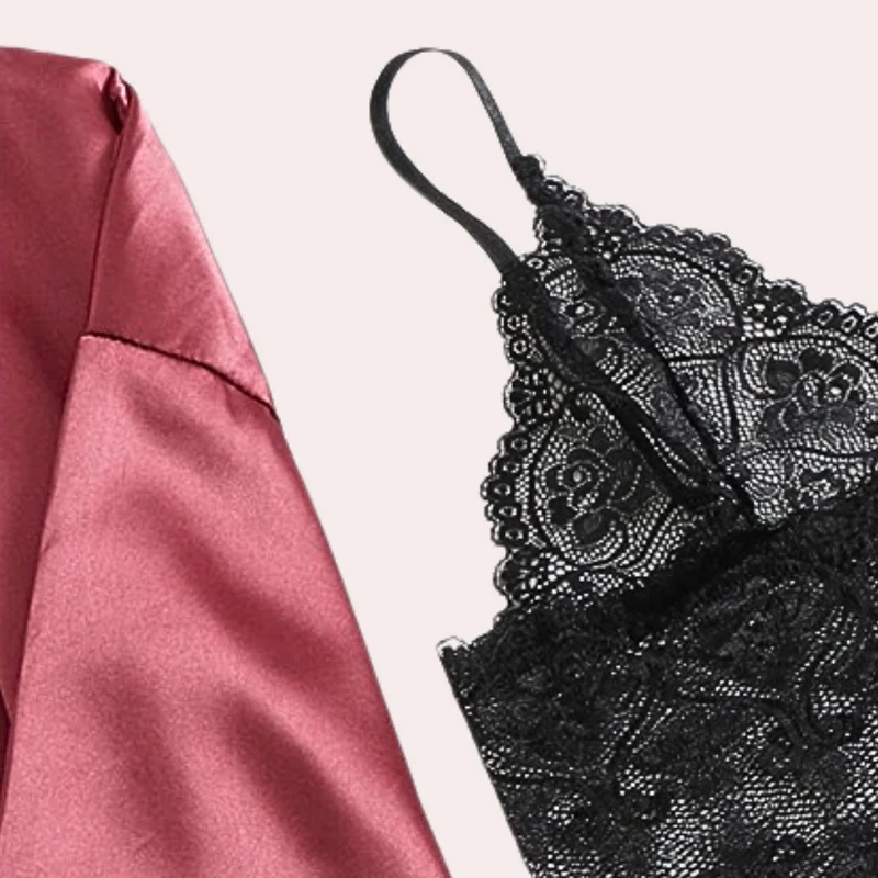 4-Teilige Lingerie-Kleid