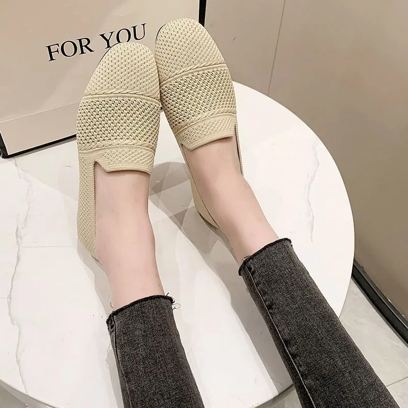 Damen Bequeme und atmungsaktive Slipper