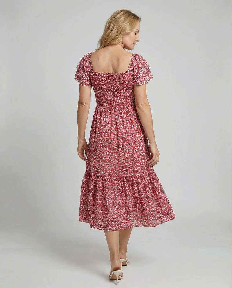 Damen Sommerkleid Off Shoulder