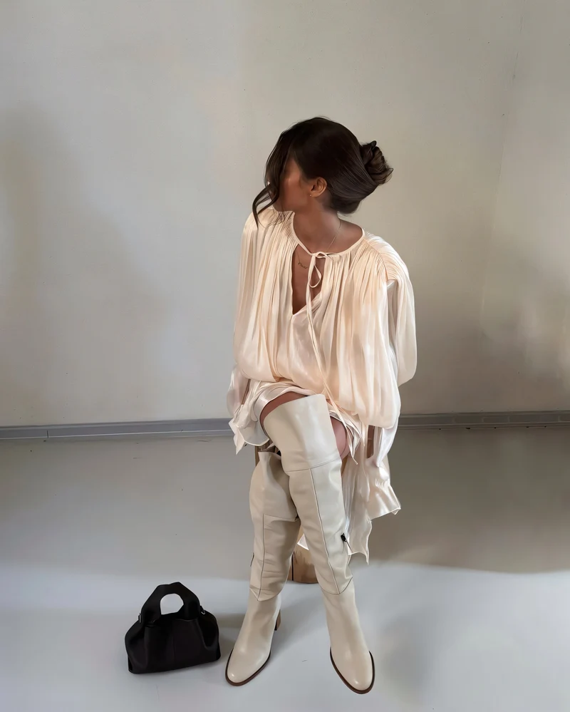 Rüschen-Minikleid