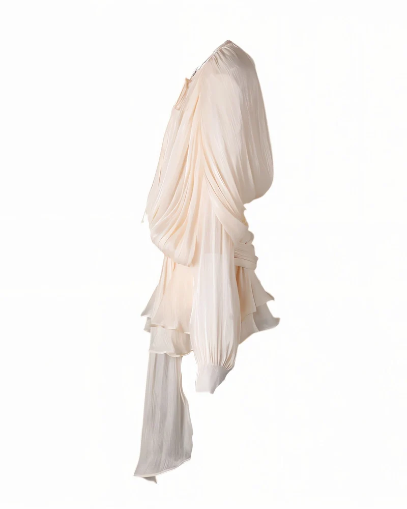 Rüschen-Minikleid