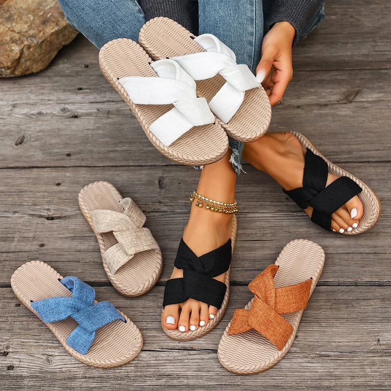Damen Bequeme Sommer-Sandalen Nord Taschen