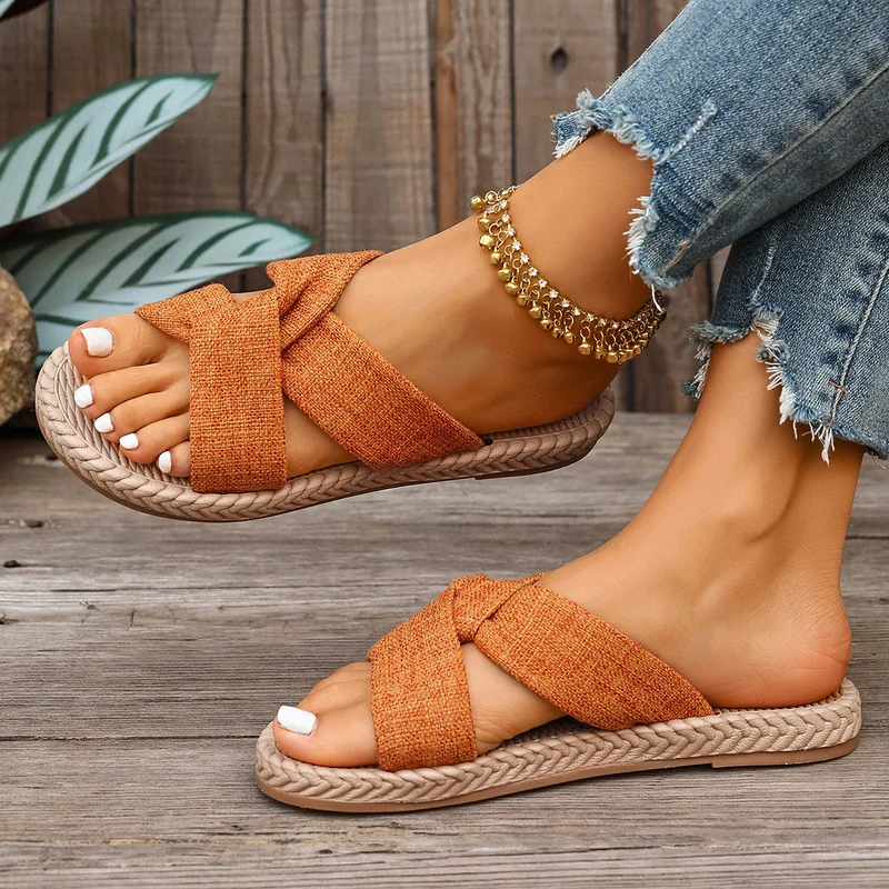 Damen Bequeme Sommer-Sandalen Nord Taschen