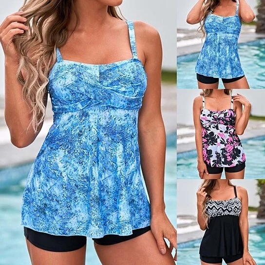 Damen Tankini mit Shorts Nord Taschen