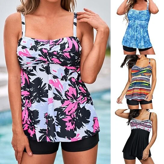 Damen Tankini mit Shorts Nord Taschen