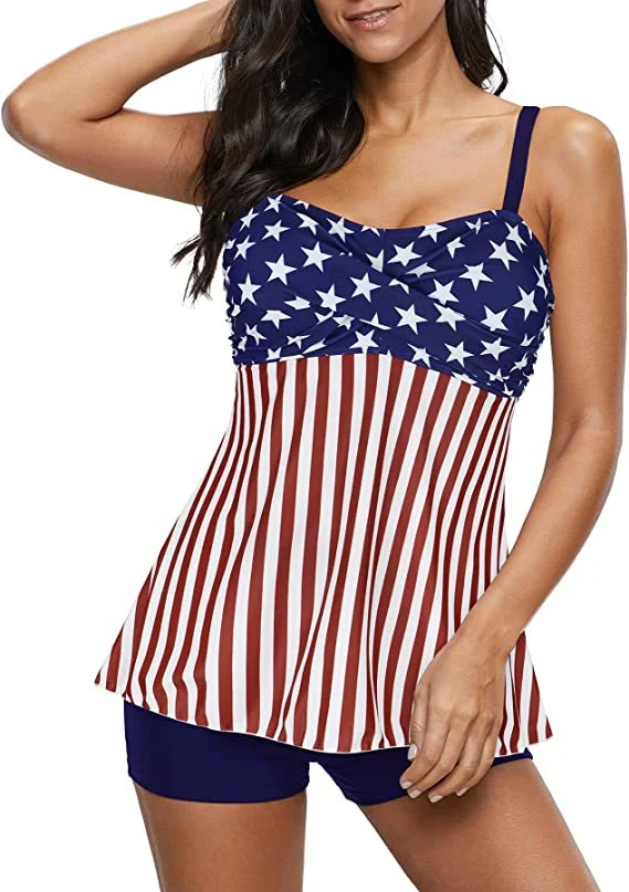 Damen Tankini mit Shorts Nord Taschen