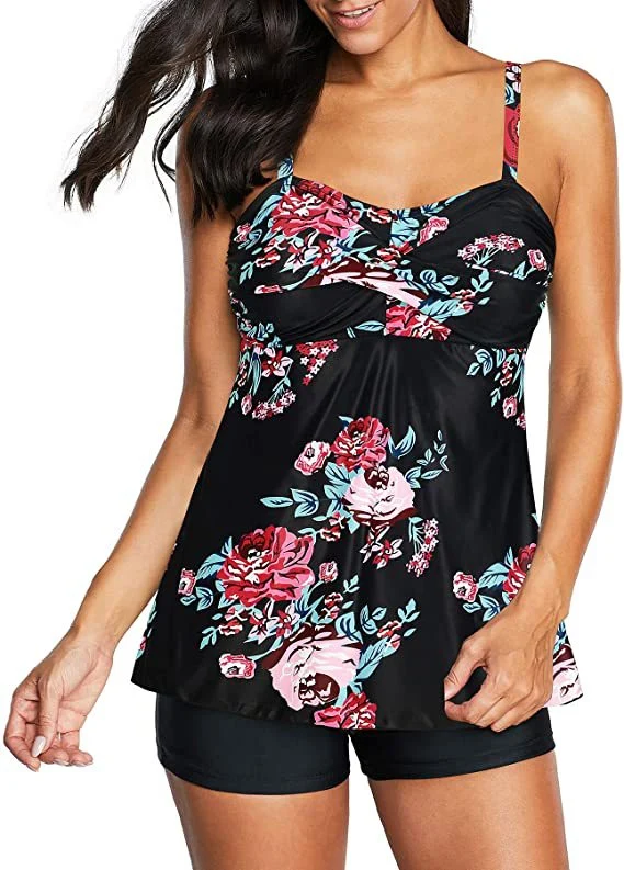 Damen Tankini mit Shorts Nord Taschen
