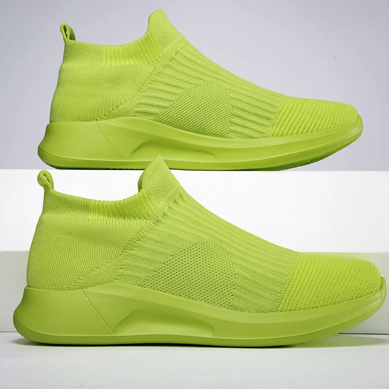 Damen Komfortable Stricksneaker mit rutschfester Sohle