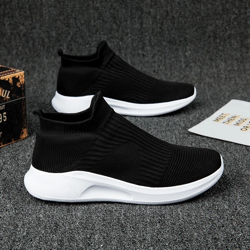 Damen Komfortable Stricksneaker mit rutschfester Sohle