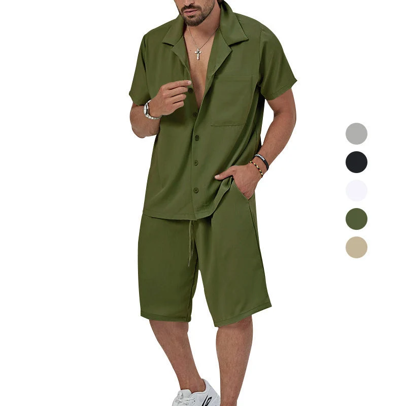 Herren luftiges Sommeranzug Nord Taschen