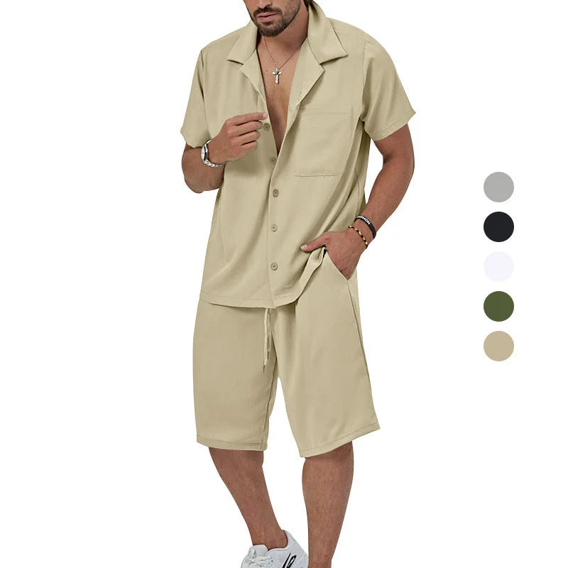Herren luftiges Sommeranzug Nord Taschen